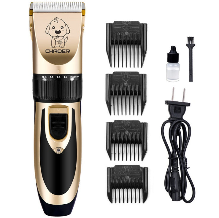 Professional Pet Dog Hair Trimmer Animal Grooming With Electric Nail Clippers Cat Cutter Machine Shaver Scissor Clipper 110-220V